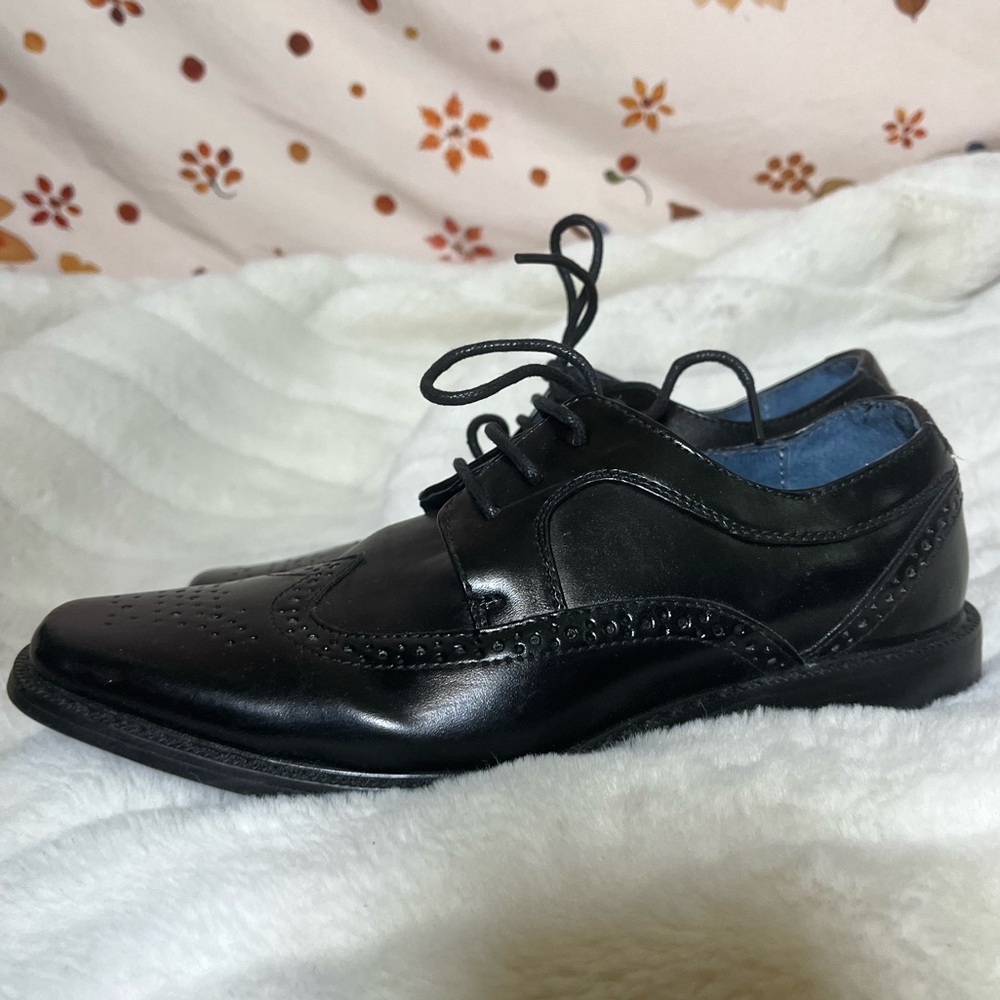 Joseph Allen Boys 3 Black Dress School Uniform Event Party Wedding Shoes Classic